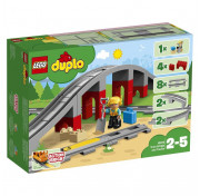 Конструктор LEGO Duplo 10872 Железнодорожный мост и рельсы