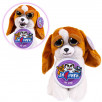 Мягкая игрушка ABtoys Бассет Feisty Pets "Хищники" 20 см