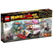 Конструктор LEGO Грузовик-кафе Пигси - Monkie Kid 832 детали 80009