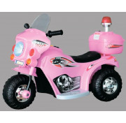 Мотоцикл на аккумуляторе Trike. Цвет розовый