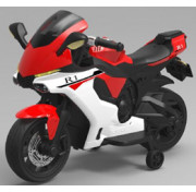 Мотоцикл на аккумуляторе Trike. Цвет красный с белым