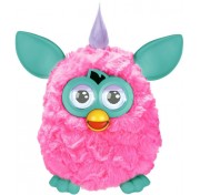 Интерактивная игрушка Furby (Ферби),розовый с бирюзовыми ушками