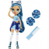 Кукла Rainbow High Cheerleader Squad Skyler Bradshaw blue, синяя кукла-чирлидер 572077