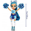 Кукла Rainbow High Cheerleader Squad Skyler Bradshaw blue, синяя кукла-чирлидер 572077