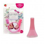 Набор детской косметики Lucky - Клубничный бальзам для губ и коралловый лак Т11187