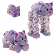 Мягкая функциональная игрушка Пружиножки Котик со звуком, Т13877 1TOY