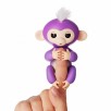 Интерактивная обезьянка на палец Миа, фиолетовая, 12 см 3704A Fingerlings оригинал