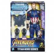 Фигурка Капитан Америка Пауэр Пэк Avengers Movie Captain Ameica E0607121 Hasbro