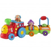 Паровозик ученого щенка обучающий Fisher Price CDF60