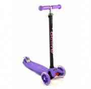 Самокат Triumf Active Maxi Flash SKL-07L, purple, со светящимися колесами