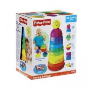 Фишер Прайс Развивающие стаканчики - Пирамидка Fisher-Price W4472