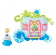 Маленькая кукла Princess Disney от Hasbro и модные аксессуары Золушка с каретой