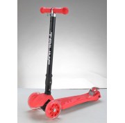 Самокат складной Triumf Active Maxi Flash Plus SKL-07CL,red, со светящимися колесами   