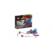 Конструктор LEGO Супер Герои Воздушная погоня Капитана Америка 76076