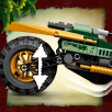 Конструктор LEGO NINJAGO - Мотоцикл Ллойда для джунглей 183 детали 71745