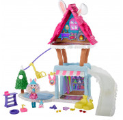 Набор игровой Enchantimals Снежная долина Шале в горах GJX50 Домик для кукол Энчантималс