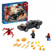 Конструктор LEGO DC Super Heroes Человек-Паук и Призрачный Гонщик против Карнажа 76173