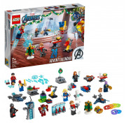Конструктор LEGO Super Heroes Новогодний Адвент календарь 76196, Набор Лего Марвел Мстители 