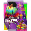 Кукла Барби Экстра в радужном пальто GVR04 с питомцем Barbie Mattel