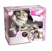Интерактивная мягкая кошка с котенком FURREAL FRIENDS HASBRO 