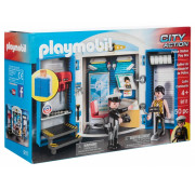 Набор с элементами конструктора Playmobil City Life 9111 Полицейский участок