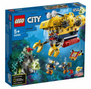 Конструктор LEGO City Океан: исследовательская подводная лодка 60264