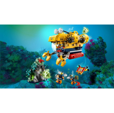 Конструктор LEGO City Океан: исследовательская подводная лодка 60264