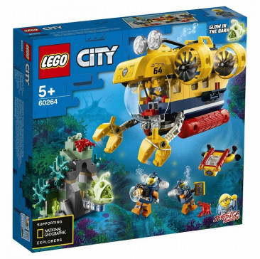 Конструктор LEGO City Океан: исследовательская подводная лодка 60264