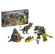 Конструктор LEGO Jurassic World 75938 Бой тираннозавра и робота-динозавра 716 деталей