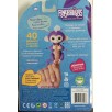 Интерактивная обезьянка на палец Миа, фиолетовая, 12 см 3704A Fingerlings оригинал