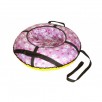 Тюбинг SnowDream Glamour NEW Mini 80, с камерой, бабочки gl-80n-б