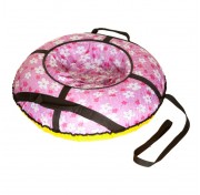 Тюбинг SnowDream Glamour NEW Mini 80, с камерой, цветы gl-80n-ц