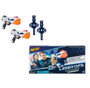 Игровой набор Hasbro Nerf 2 бластера с аксессуарами Лазер Опс Альфапоинт НЁРФ E2281