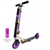 Городской самокат Y-Scoo RT City 145 Hong Kong, purple-kiwi